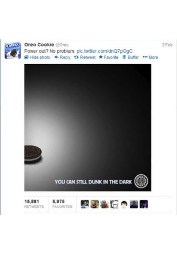 Dunk in the dark Real-time marketing lessons from Oreo