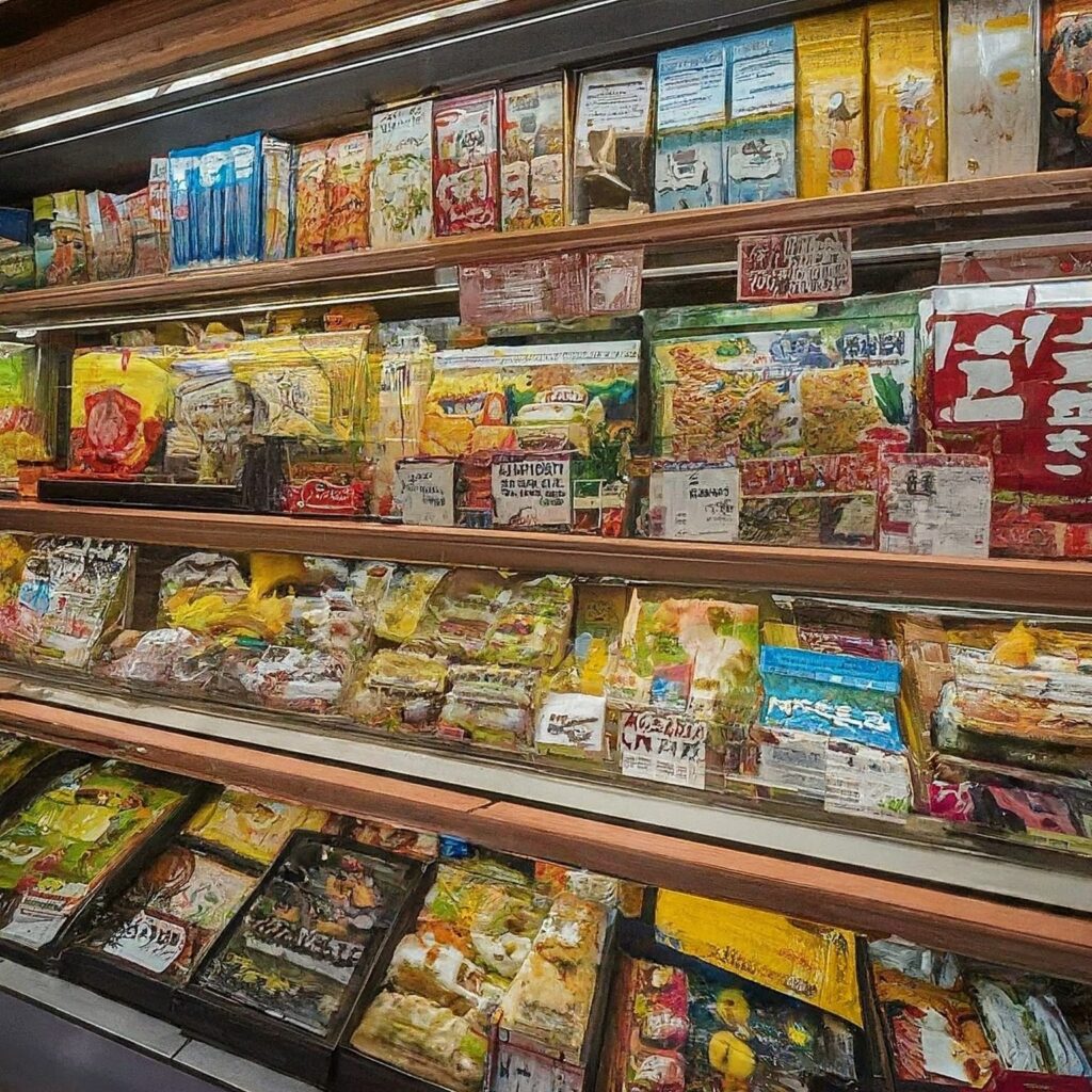 Japanese Themed 7/11 7-Eleven Japanese food