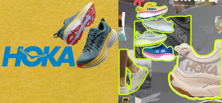 4 Hoka running shoes
